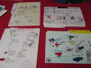Students did a great job on their maps!
