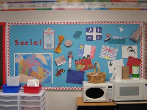 Our Social Board now contains some of the Canadian symbols from our video! 
