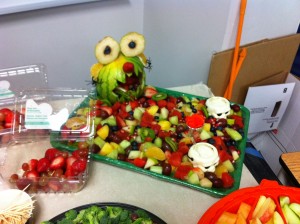 And a fruit monster to top it all off! 