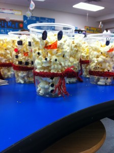 Check out these cute, healthy snowmen! 