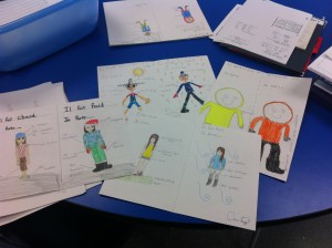 Some examples of our French today. 