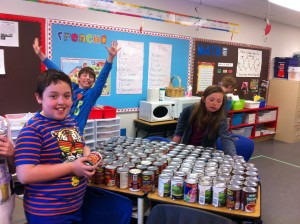We have over 400 cans! 