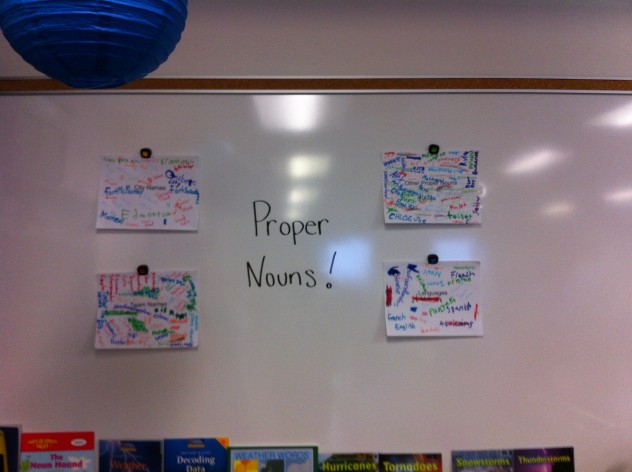 Our review of proper nouns. 